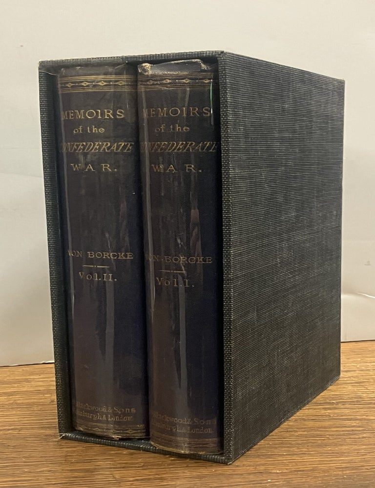 Item #334212 Memoirs of the Confederate War for Independence. Heros von BORCKE.