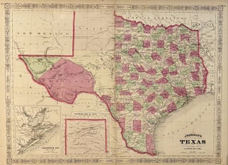 Item #334443 Johnson's Texas. A. J. JOHNSON