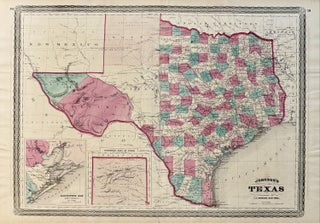 Item #334449 Johnson's Texas. A. J. JOHNSON