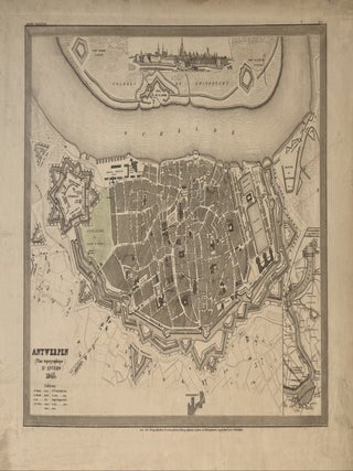 Item #334562 Antwerpen (Plan topographique) (D'Anvers). Joseph MEYER