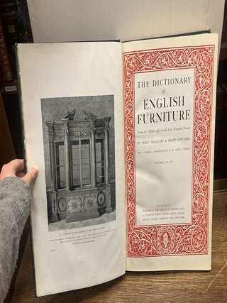 The Dictionary of English Furniture. From the Middle Ages to the Late Georgian Period.