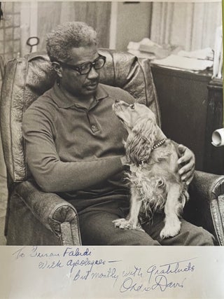 Item #335214 Signed Photograph. Ossie DAVIS