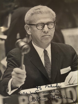 Item #335220 Signed Photograph. Arthur GOLDBERG
