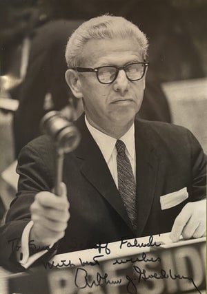 Item #335220 Signed Photograph. Arthur GOLDBERG
