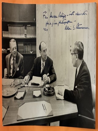 Item #335317 Signed Photograph. Adlai STEVENSON
