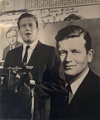 Item #335321 Signed Photograph Inscribed. John V. LINDSAY