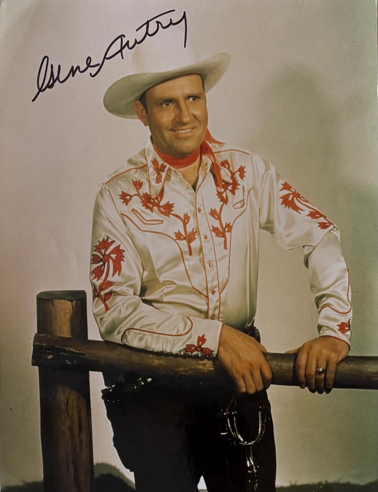 Item #335515 Signed Photograph. Gene AUTRY.