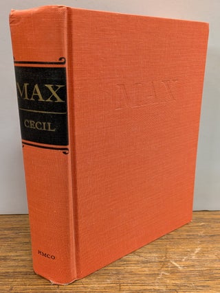 Item #336066 Max: A Biography. David CECIL