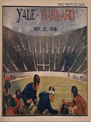 Item #336067 Official Souvenir Book of the Harvard-Yale Football Game at the Yale Bowl. Yale...