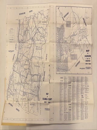 Item #336104 Map of Hudson and Columbia County New York. MAPCO