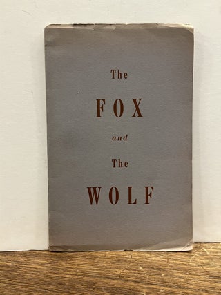 Item #336330 The Fox and the Wolf. BROTHERS GRIMM