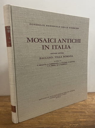Item #336429 Mosaici Antichi in Italia, Regione Settima; Baccano: Villa Romana. G. BECATTI
