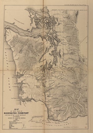 Item #336461 Map of that part of Washington Territory Lying West of the Cascade Mountains....