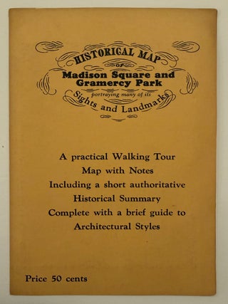 Item #336475 Historical Map of Madison Square and Gramercy Park portraying many of its Sights and...