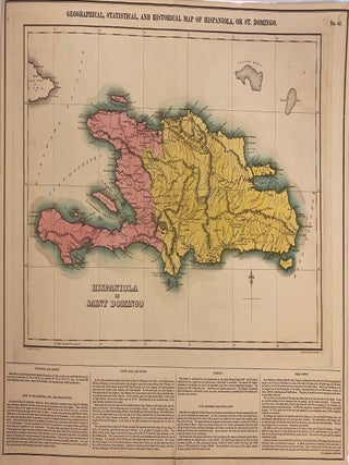 Item #336567 Geographical, Statistical, and Historical Map of Hispaniola, or St. Domingo. CAREY, LEA