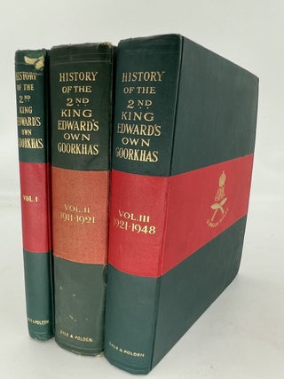 Item #336955 History of the 2nd King Edward's Own Goorkha Rifles (The Sirmoor Rifles).;...