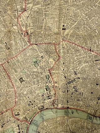 Bacon's New Map of London and Illustrated Guide