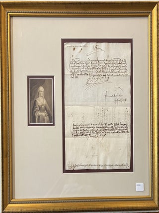 Item #337206 Document Signed. ISABELLA I. Queen of Castile