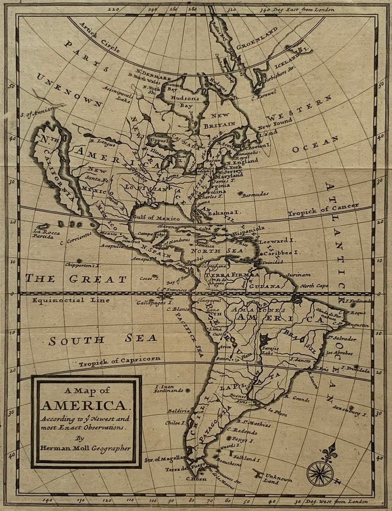 Item #337303 America. Herman MOLL.