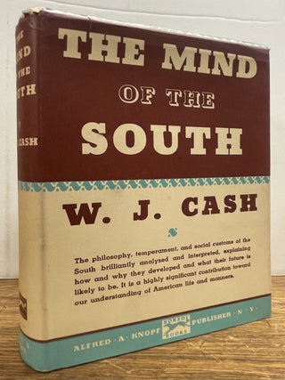 Item #337392 The Mind of the South. W. J. CASH