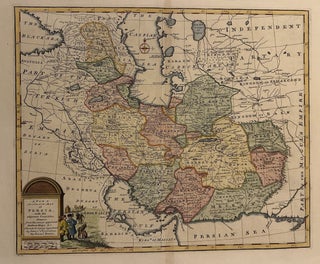 Item #337461 A New & Accurate Map of Persia, with the adjacent Countries. Emanuel BOWEN