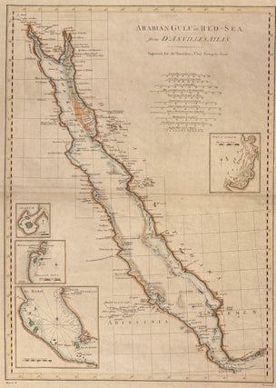 Item #337531 Arabian Gulf or Red-Sea; from D'Anville's Atlas. Jno HARRISON