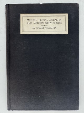 Item #337606 Modern Sexual Morality. Sigmund FREUD