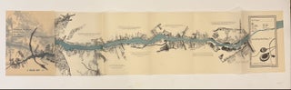 Item #337933 Marathon-As-River; Miranda Maher's Aerial Map of the Marathon. Miranda MAHER