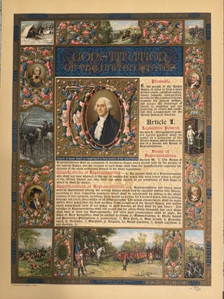 Item #337984 Constitution of the United States. Nestore LEONI