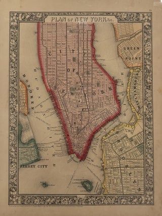 Item #338023 Plan of New York &c. S. Augustus Jr MITCHELL