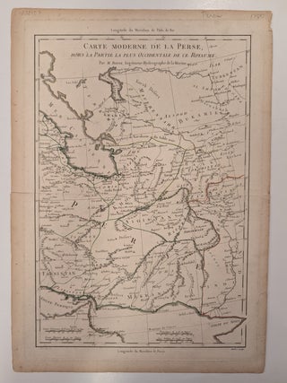 Item #338107 Carte Moderne de La Perse, Hors La Partie La Partie La Plus Occidentale de ce...