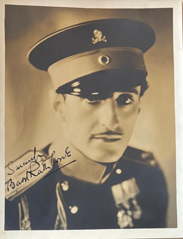 Item #338153 Signed Photograph. Basil RATHBONE.