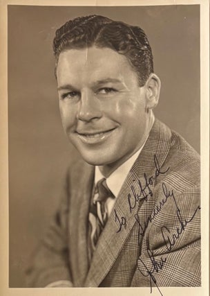 Item #338320 Signed Photograph. John ARCHER