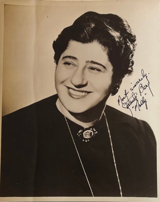 Item #338326 Signed Photograph. Gertrude BERG