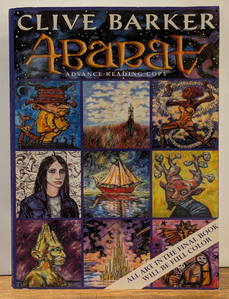 Item #338431 Abaret. Clive BARKER.