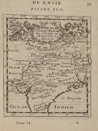 Item #338459 Partie de la Terre Ferme de l'Inde ou l'Empire du Mongol. Allain...