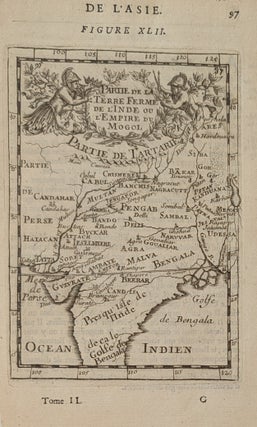 Item #338459 Partie de la Terre Ferme de l'Inde ou l'Empire du Mongol. Allain...