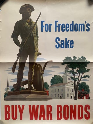 Item #338555 For Freedom's Sake Buy War Bonds. John ATHERTON