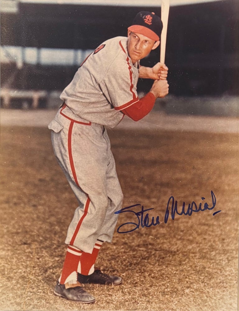 Item #338886 Signed Photograph. Stan MUSIAL.