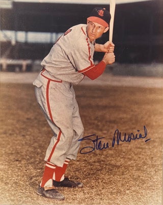 Item #338886 Signed Photograph. Stan MUSIAL
