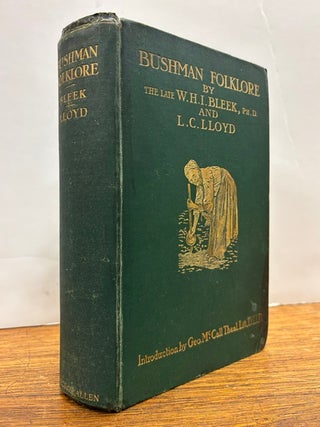 Item #338972 Bushman Folklore. W. H. I. BLEEK, L. C. LLOYD