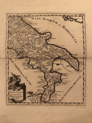 Item #338974 Campanie Samnii Apuliae Lucaniae Brutiorum Vetus et Nova Descriptio. Philipp CLUVER