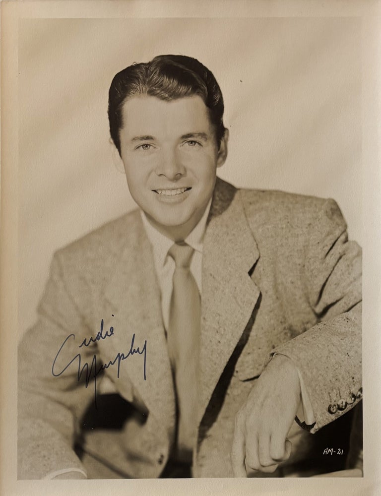 Item #339298 Signed Photograph. Audie MURPHY.