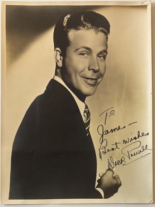 Item #339301 Signed Photograph. Dick POWELL