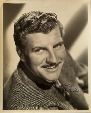 Item #339304 Signed Photograph. Robert PRESTON