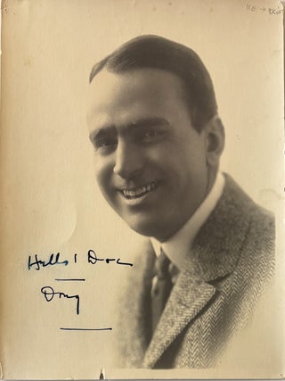 Item #339311 Signed Photograph. Douglas Sr Fairbanks