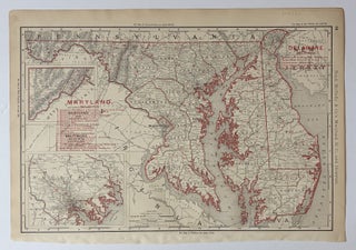 Item #339351 Rand, McNally & Co.'s Maryland, D.C., and Delaware. McNally Rand, Co