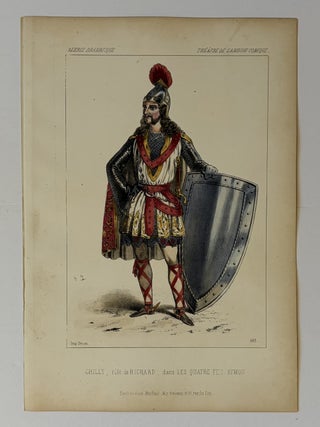 Item #339460 Chilly, role de Richard, dans Les Quatre Fils Aymon. MARTINET