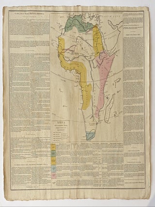 Item #339562 Africa with its Geographical Divisions. European Colonies &c. &c. Emmanuel...