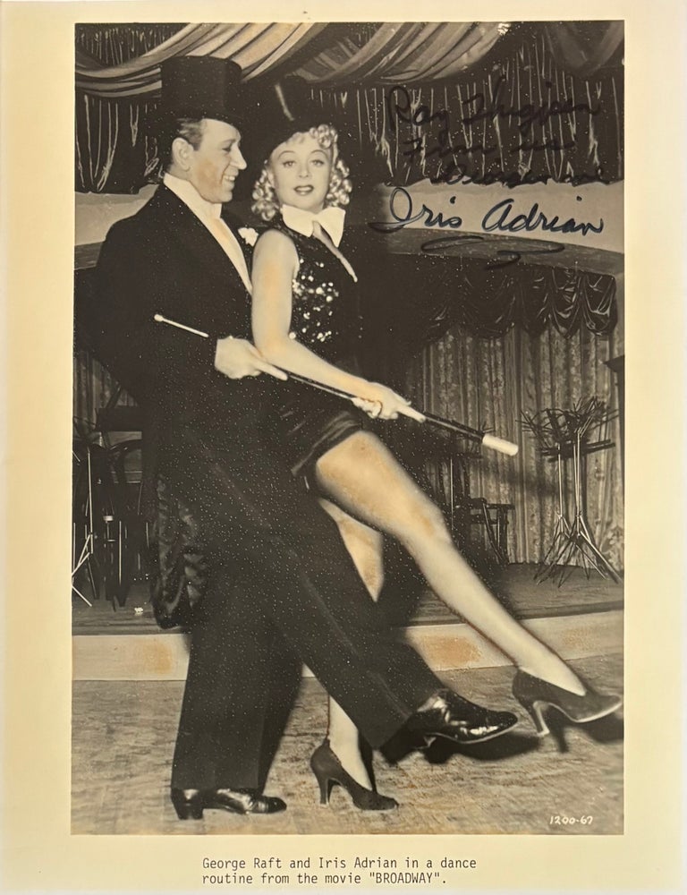 Item #339569 Signed Photograph. ADRIAN. Iris.